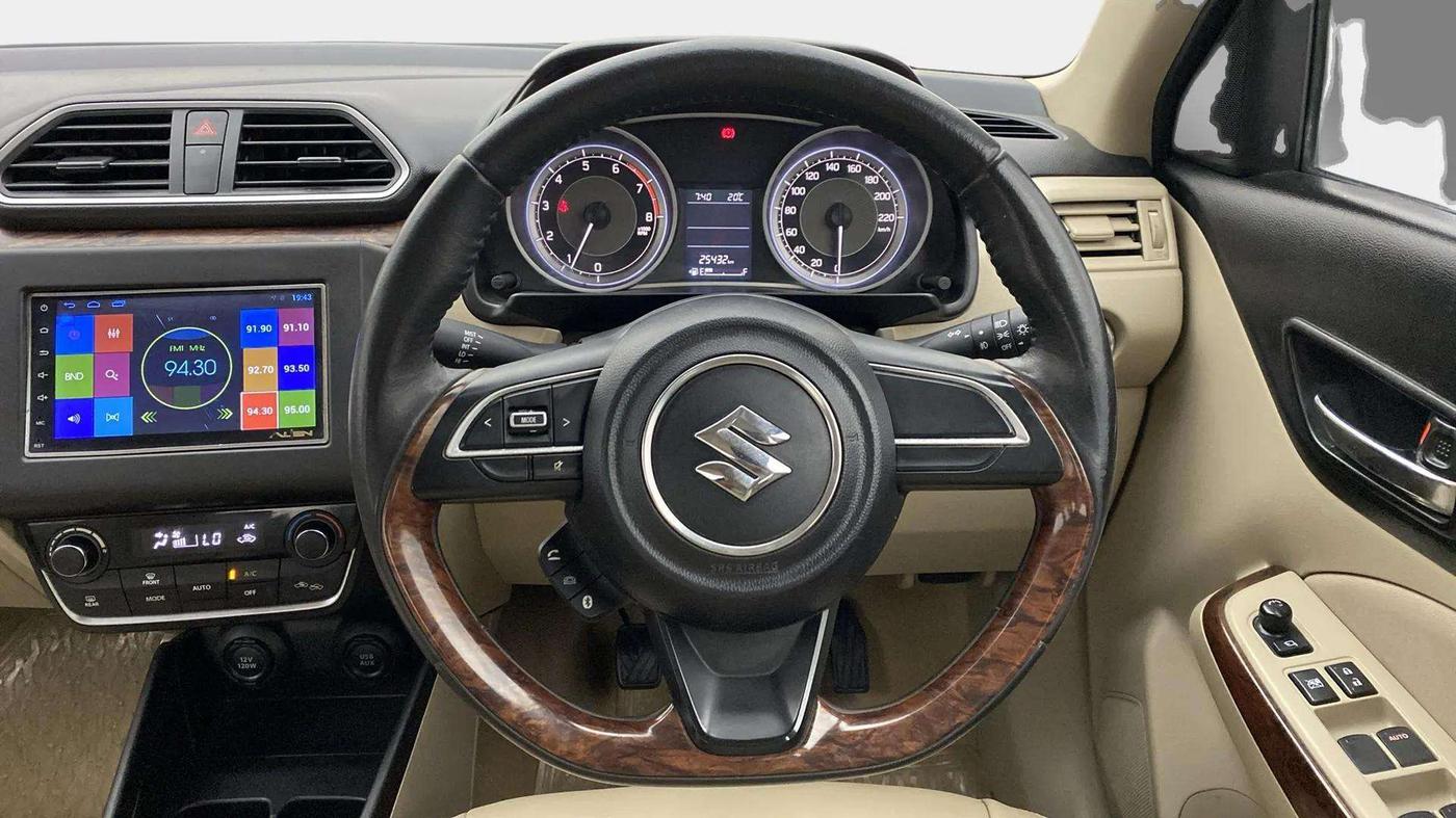2017 Maruti Swift Dzire ZXI, Petrol, Manual, 25,431 km, Steering Wheel Close Up
