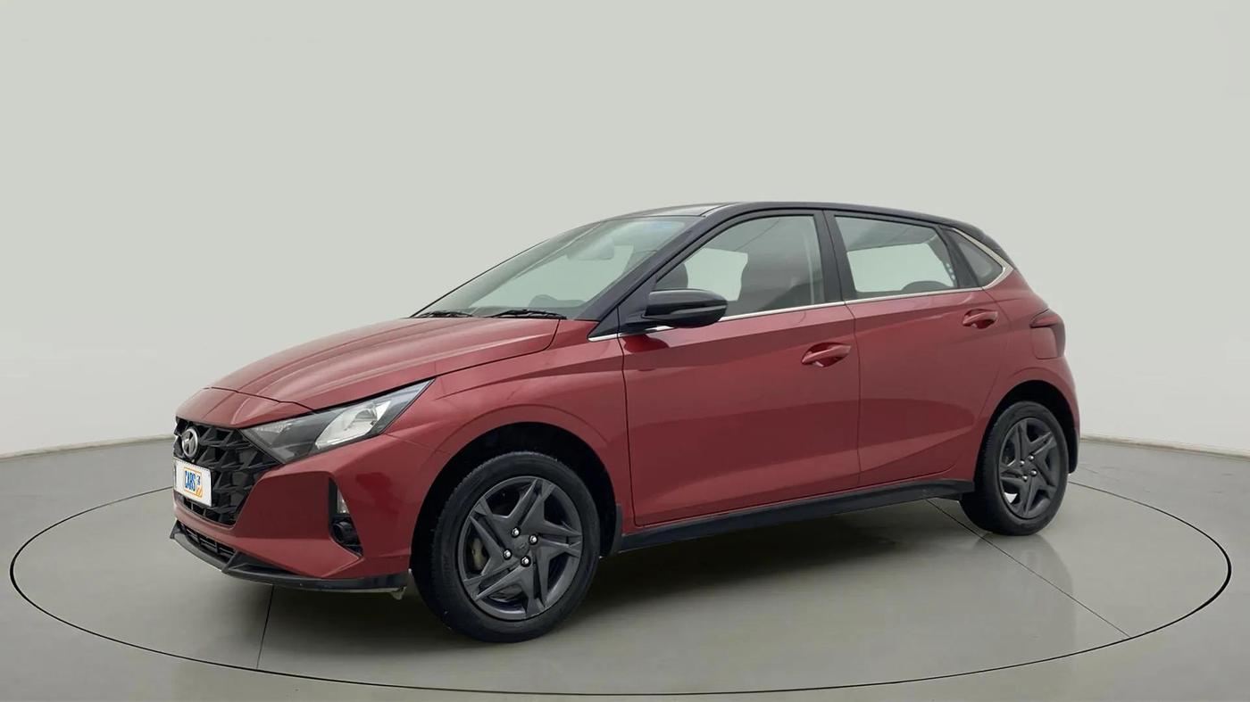 2021 Hyundai NEW I20 SPORTZ 1.2 MT DUAL TONE, Petrol, Manual, 27,068 km, Left Front Diagonal