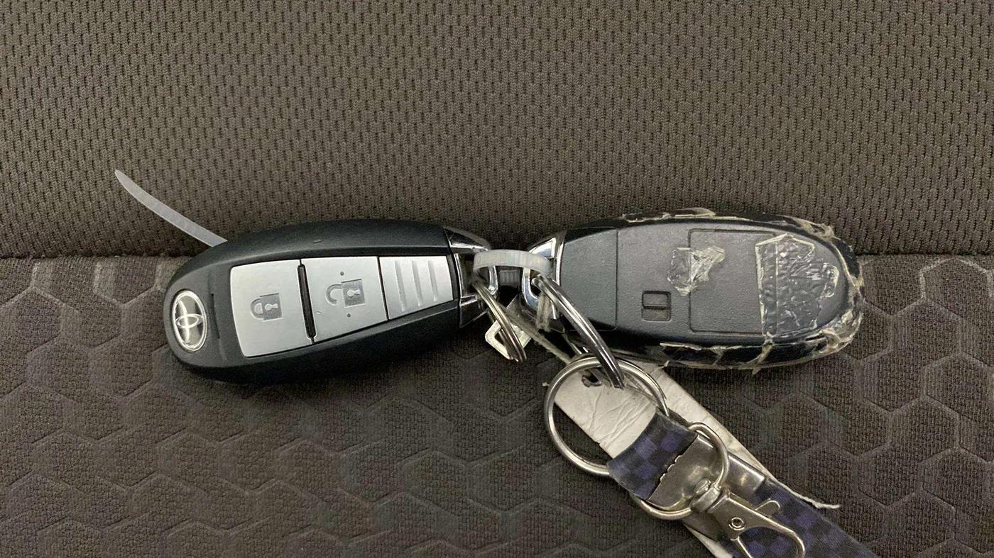 2021 Toyota URBAN CRUISER HIGH GRADE AT, Petrol, Automatic, 42,663 km, Key Close Up