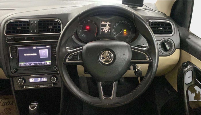 2019 Skoda Rapid AMBITION 1.6 MPI AT, Petrol, Automatic, 29,725 km, Steering Wheel Close Up