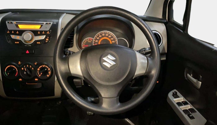 2014 Maruti Wagon R 1.0 VXI, Petrol, Manual, 27,570 km, Steering Wheel Close Up