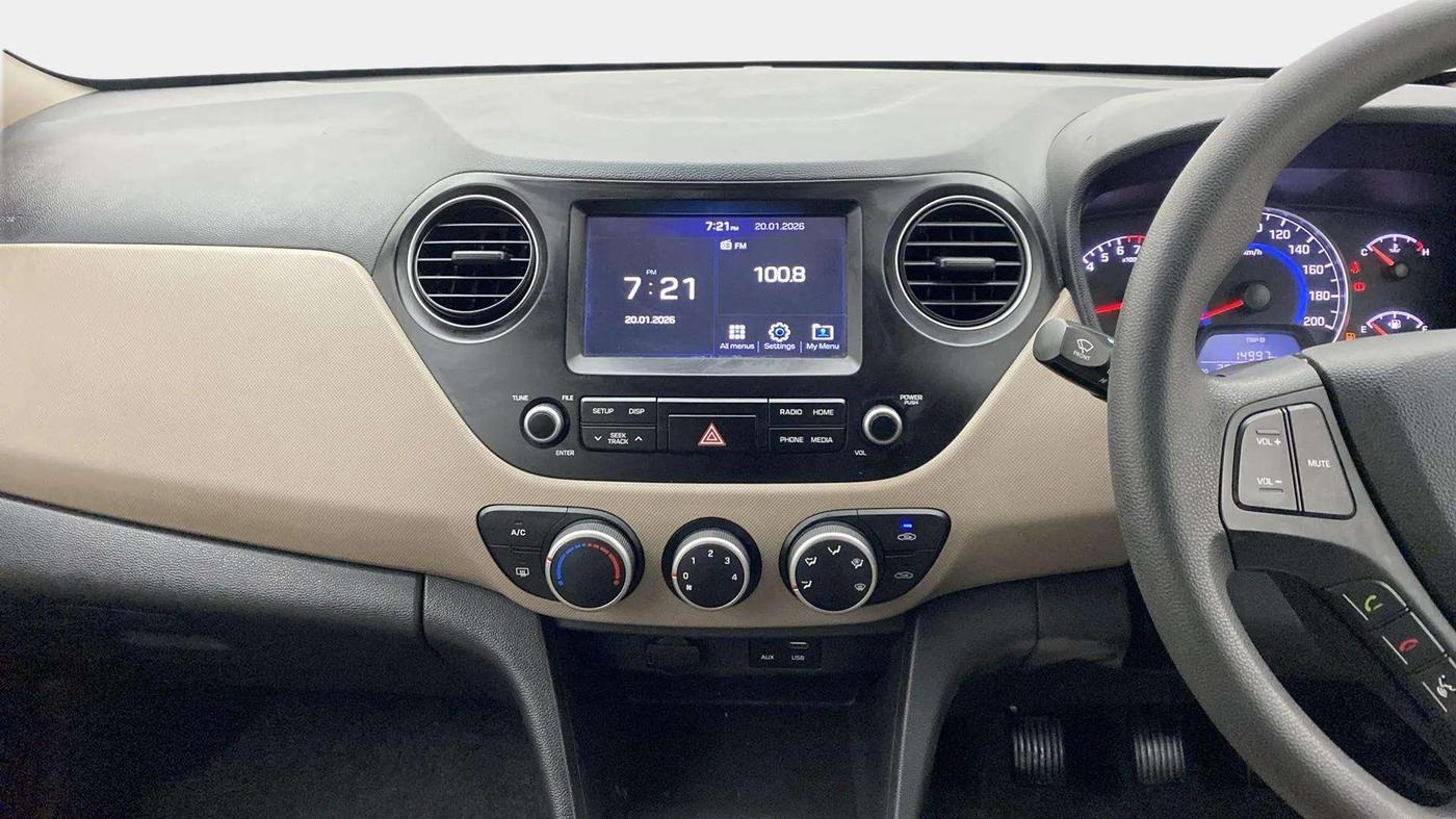 2017 Hyundai Grand i10 SPORTZ (O) 1.2 KAPPA VTVT, Petrol, Manual, 26,257 km, Air Conditioner