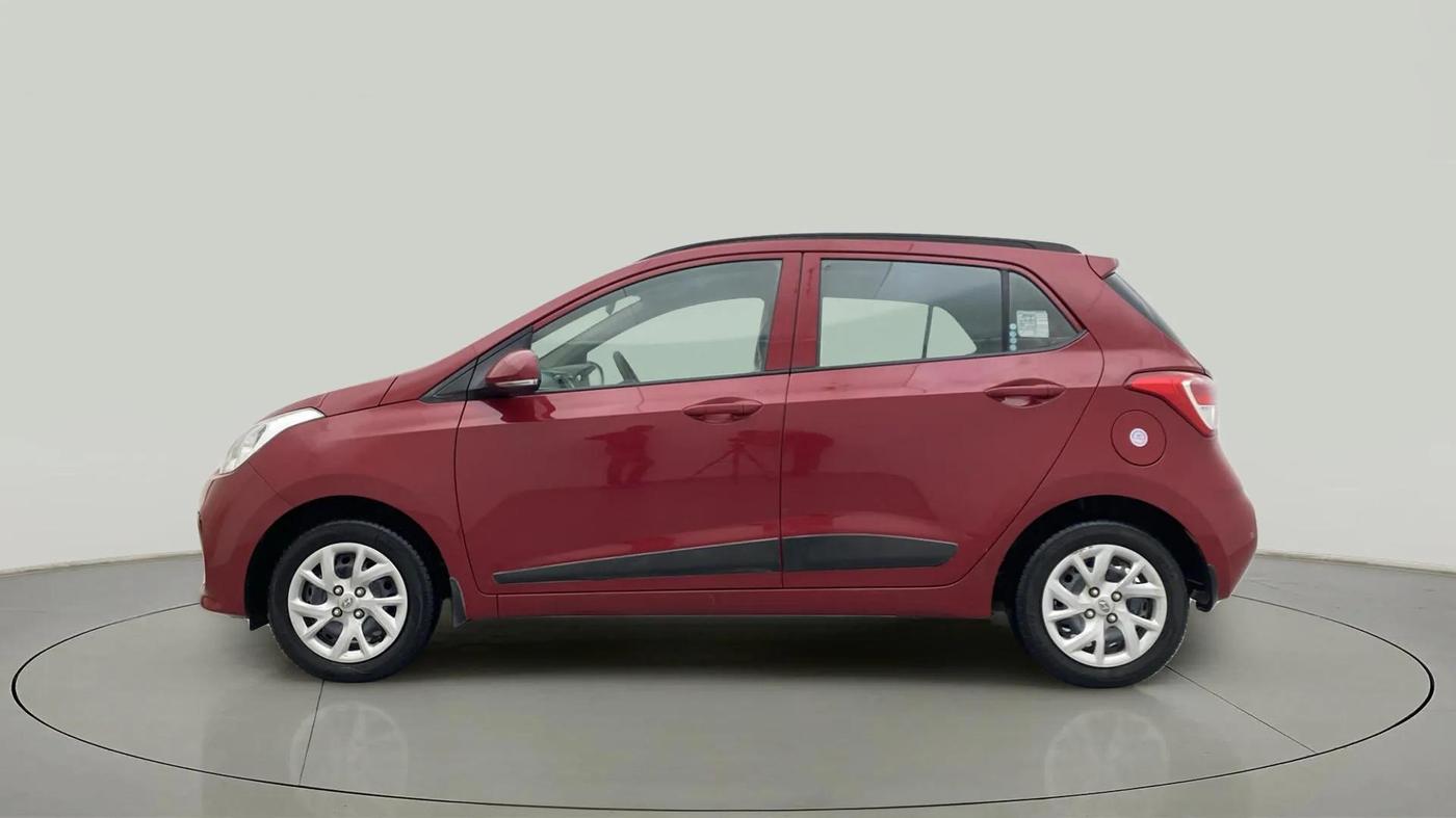 2017 Hyundai Grand i10 SPORTZ (O) 1.2 KAPPA VTVT, Petrol, Manual, 26,257 km, Left Side
