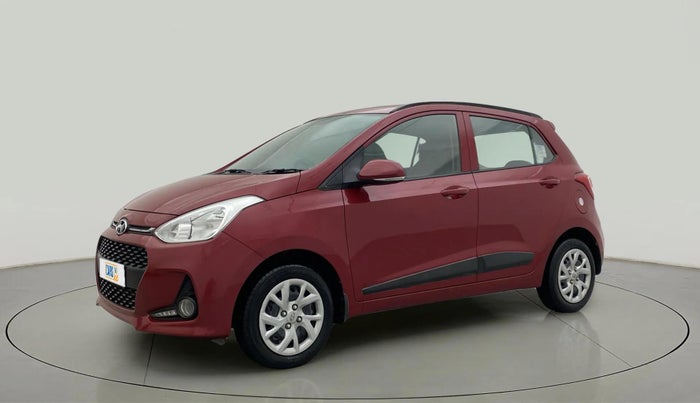 2017 Hyundai Grand i10 SPORTZ (O) 1.2 KAPPA VTVT, Petrol, Manual, 26,257 km, Left Front Diagonal