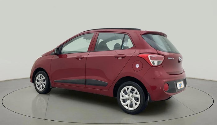2017 Hyundai Grand i10 SPORTZ (O) 1.2 KAPPA VTVT, Petrol, Manual, 26,257 km, Left Back Diagonal