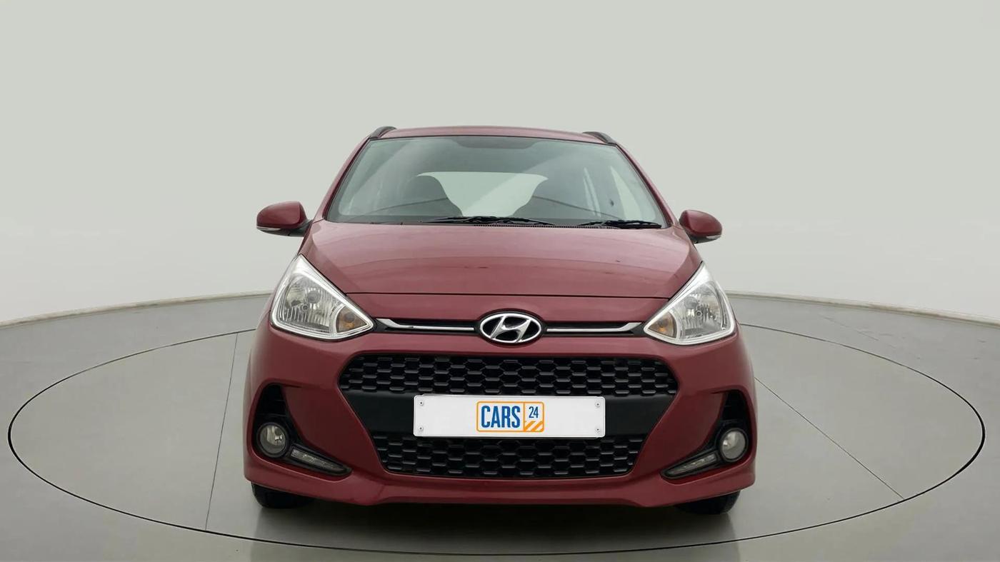 2017 Hyundai Grand i10 SPORTZ (O) 1.2 KAPPA VTVT, Petrol, Manual, 26,257 km, Front
