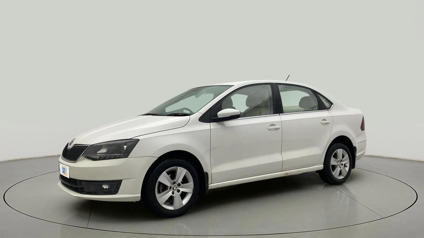 2021 Skoda Rapid AMBITION AT TSI, Petrol, Automatic, 36,537 km, Left Front Diagonal