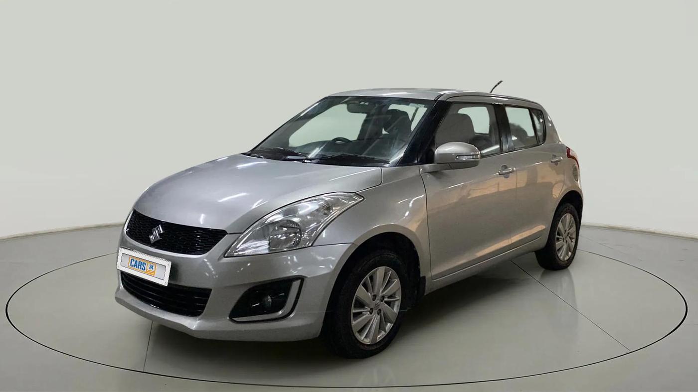 2015 Maruti Swift ZXI, Petrol, Manual, 49,527 km, Left Front Diagonal