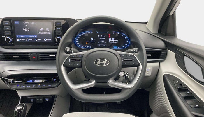 2023 Hyundai NEW I20 SPORTZ 1.2 IVT, Petrol, Automatic, 6,052 km, Steering Wheel Close Up