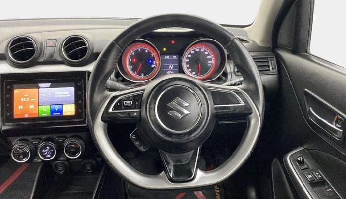 2020 Maruti Swift ZXI PLUS AMT, Petrol, Automatic, 49,483 km, Steering Wheel Close Up