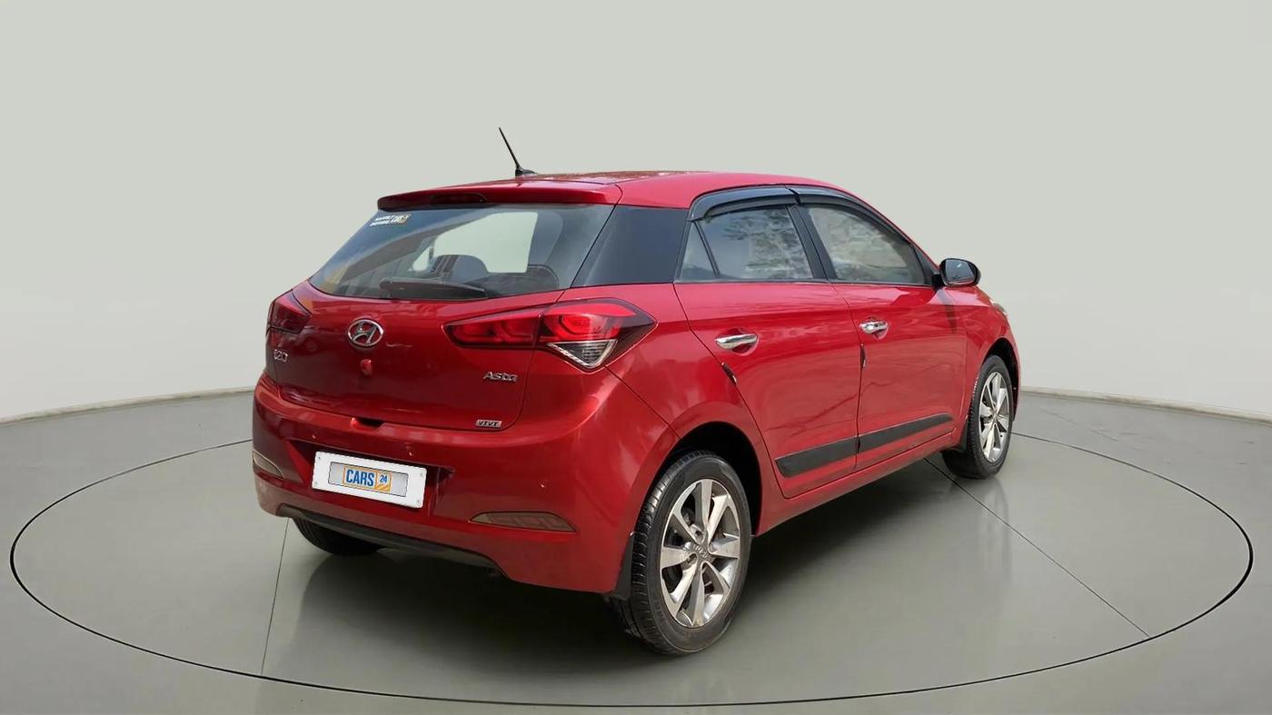 2016 Hyundai Elite i20 ASTA 1.2 (O), Petrol, Manual, 38,946 km, Right Back Diagonal