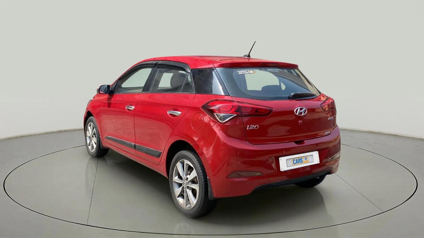 2016 Hyundai Elite i20 ASTA 1.2 (O), Petrol, Manual, 38,946 km, Left Back Diagonal