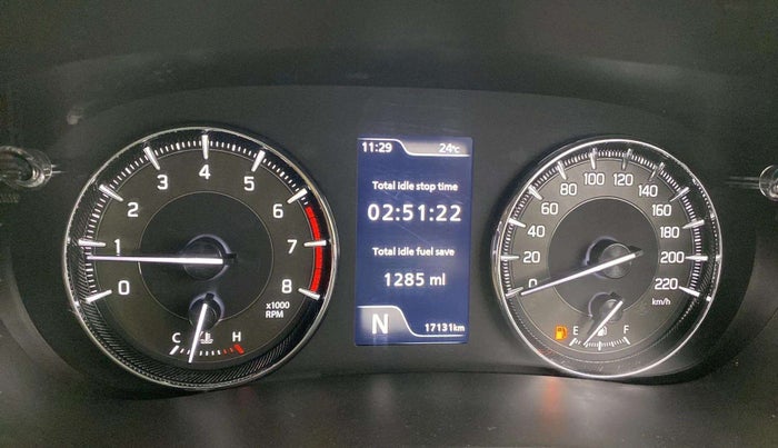 2023 Maruti Baleno ZETA 1.2 AGS, Petrol, Automatic, 17,256 km, Odometer Image