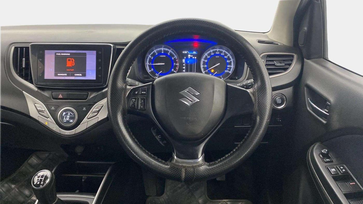 2019 Maruti Baleno ZETA PETROL 1.2, Petrol, Manual, 69,353 km, Steering Wheel Close Up