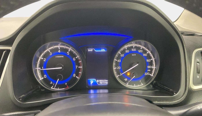 2018 Maruti Baleno ALPHA CVT PETROL 1.2, Petrol, Automatic, 78,086 km, Odometer Image