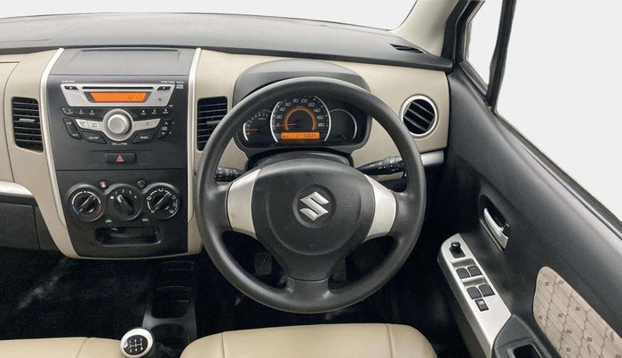 2016 Maruti Wagon R 1.0 VXI, Petrol, Manual, 50,671 km, Steering Wheel Close Up