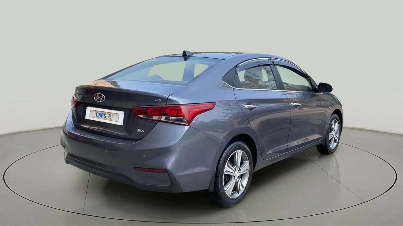 2019 Hyundai Verna 1.6 VTVT SX, Petrol, Manual, 68,447 km, Right Back Diagonal