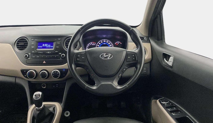 2016 Hyundai Grand i10 ASTA (O) 1.2 KAPPA VTVT, Petrol, Manual, 34,287 km, Steering Wheel Close Up