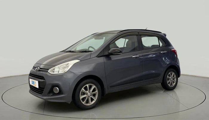 2016 Hyundai Grand i10 ASTA (O) 1.2 KAPPA VTVT, Petrol, Manual, 34,287 km, Left Front Diagonal