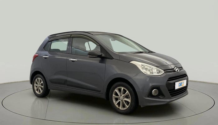 2016 Hyundai Grand i10 ASTA (O) 1.2 KAPPA VTVT, Petrol, Manual, 34,287 km, Right Front Diagonal