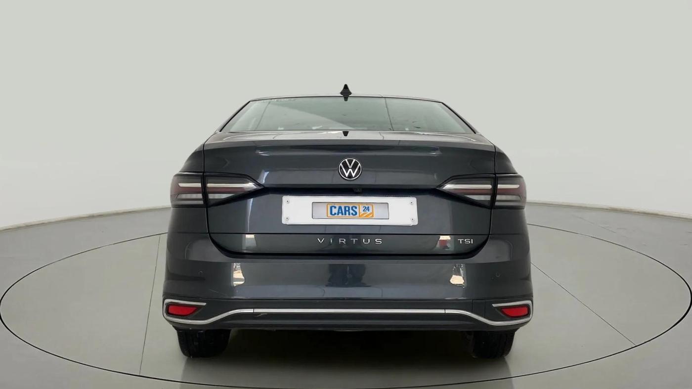 2023 Volkswagen VIRTUS TOPLINE TSI 1.0 MT, Petrol, Manual, 36,099 km, Back/Rear