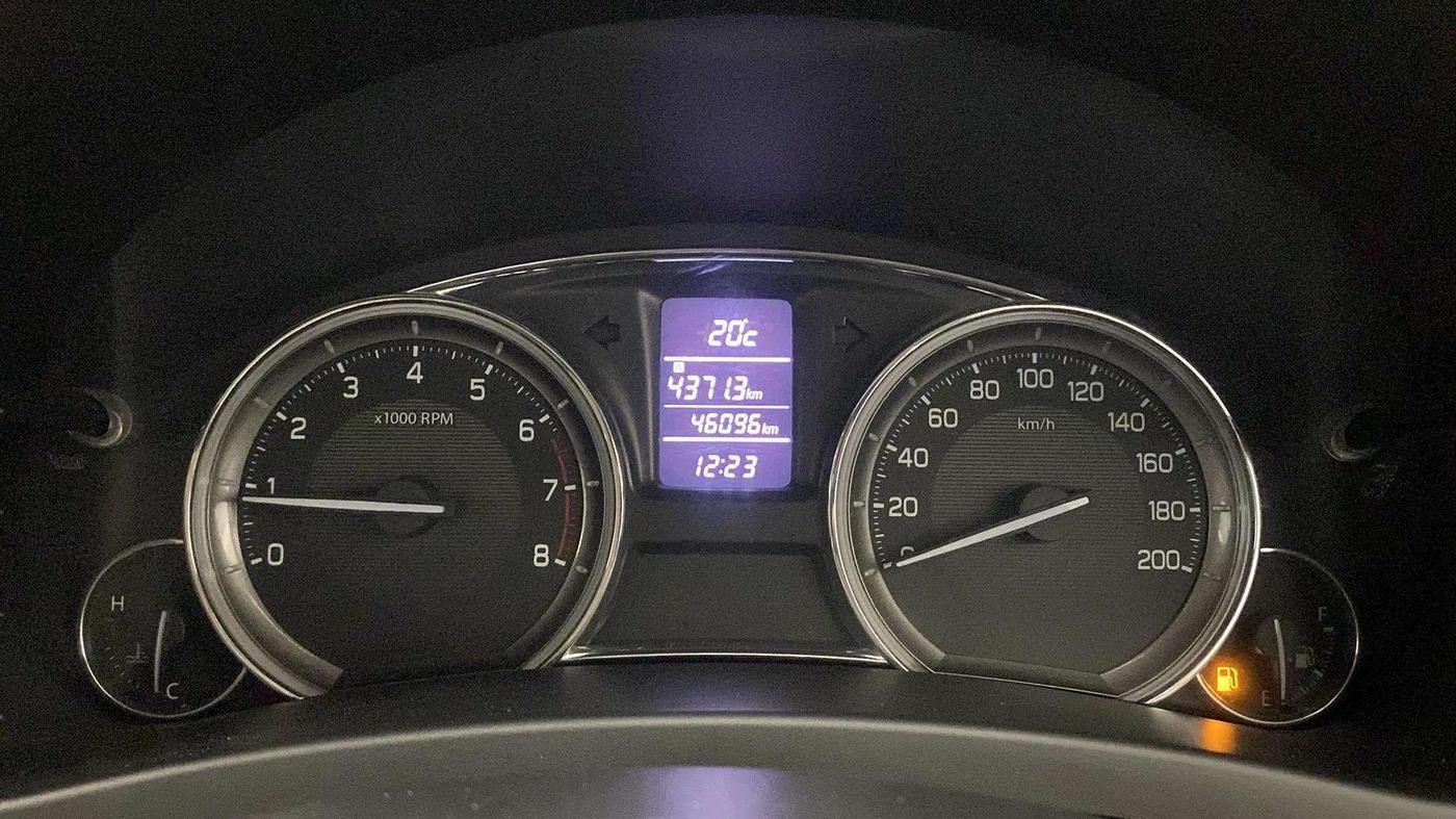 2017 Maruti Ciaz DELTA 1.4 MT PETROL, Petrol, Manual, 45,867 km, Odometer Image