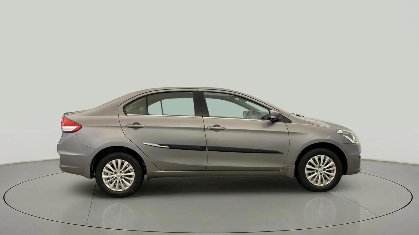2017 Maruti Ciaz DELTA 1.4 MT PETROL, Petrol, Manual, 45,867 km, Right Side View