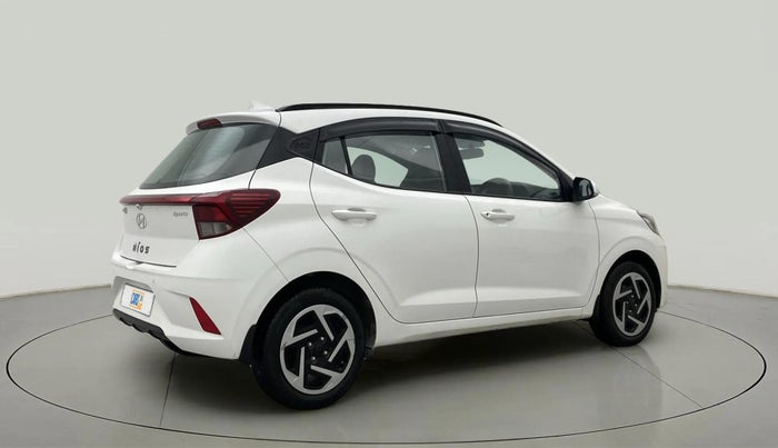 2023 Hyundai GRAND I10 NIOS SPORTZ 1.2 KAPPA VTVT, Petrol, Manual, 8,560 km, Right Back Diagonal