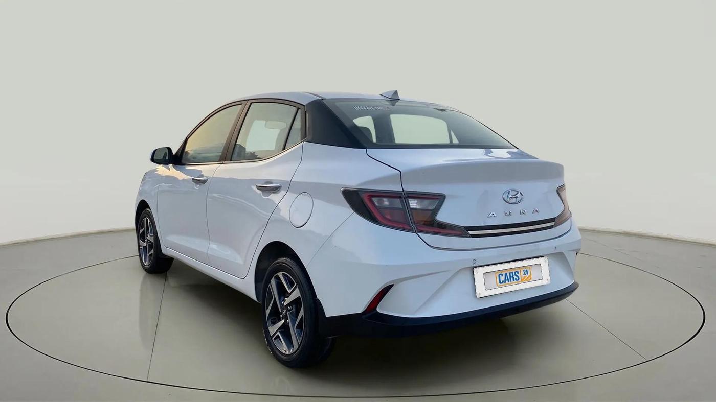 2021 Hyundai AURA SX 1.2, Petrol, Manual, 52,269 km, Left Back Diagonal