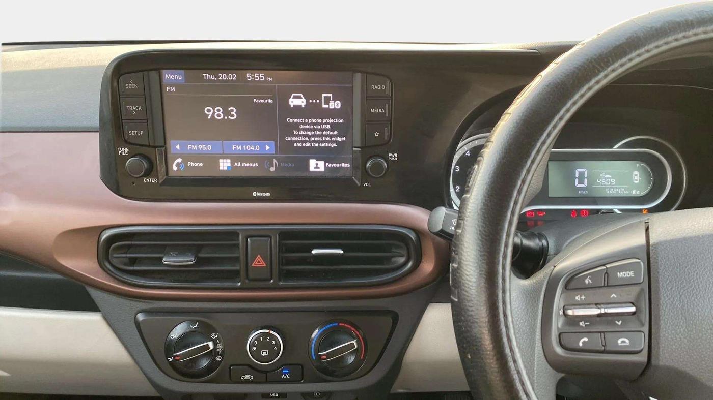 2021 Hyundai AURA SX 1.2, Petrol, Manual, 52,269 km, Air Conditioner
