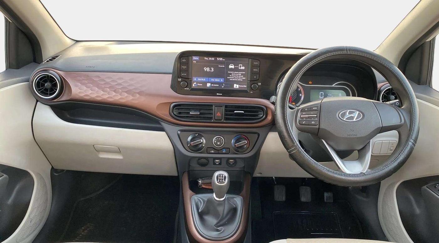 2021 Hyundai AURA SX 1.2, Petrol, Manual, 52,269 km, Dashboard