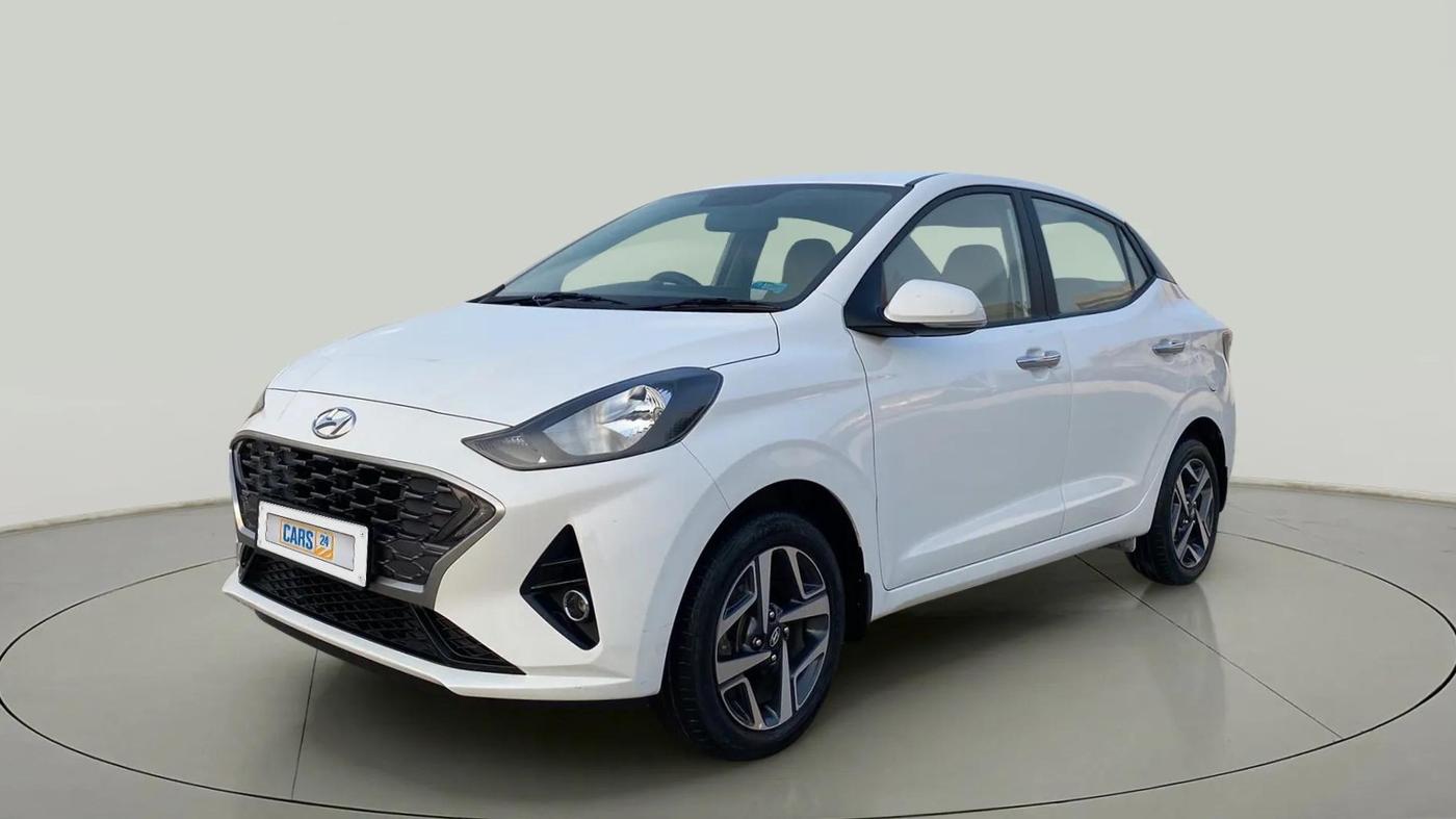 2021 Hyundai AURA SX 1.2, Petrol, Manual, 52,269 km, Left Front Diagonal
