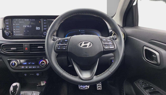 2024 Hyundai EXTER SX(O) CONNECT 1.2 AMT DUAL TONE, Petrol, Automatic, 1,969 km, Steering Wheel Close Up