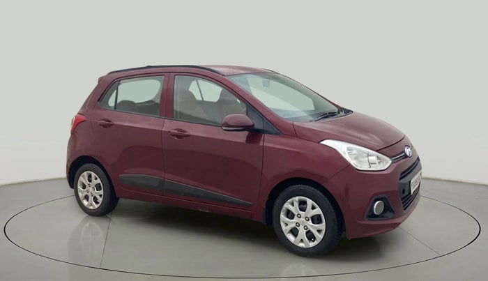 2016 Hyundai Grand i10 SPORTZ 1.2 KAPPA VTVT, Petrol, Manual, 43,344 km, Right Front Diagonal