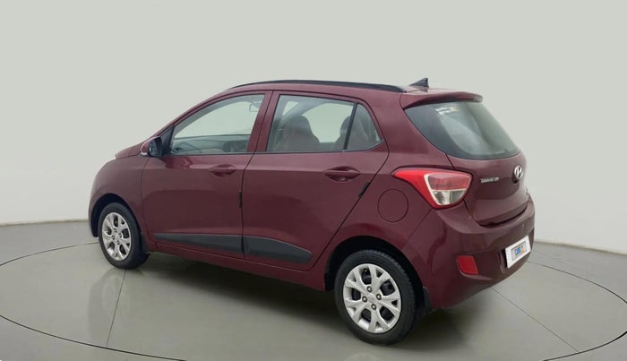 2016 Hyundai Grand i10 SPORTZ 1.2 KAPPA VTVT, Petrol, Manual, 43,344 km, Left Back Diagonal