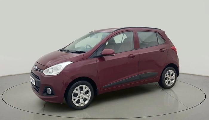 2016 Hyundai Grand i10 SPORTZ 1.2 KAPPA VTVT, Petrol, Manual, 43,344 km, Left Front Diagonal