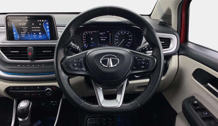 2022 Tata ALTROZ XZA, Petrol, Automatic, 13,407 km, Steering Wheel Close Up