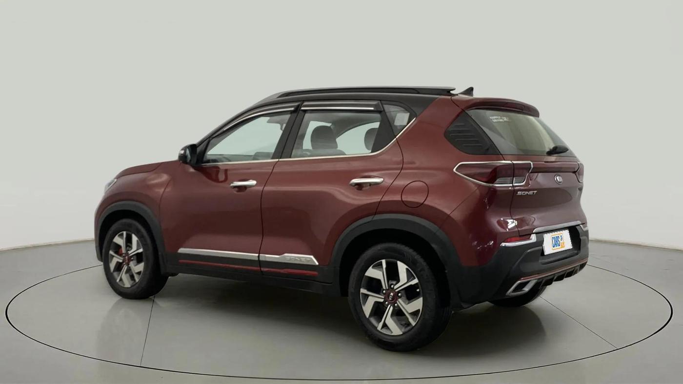 2021 KIA SONET GTX PLUS 1.5 AT DUAL TONE, Diesel, Automatic, 41,394 km, Left Back Diagonal