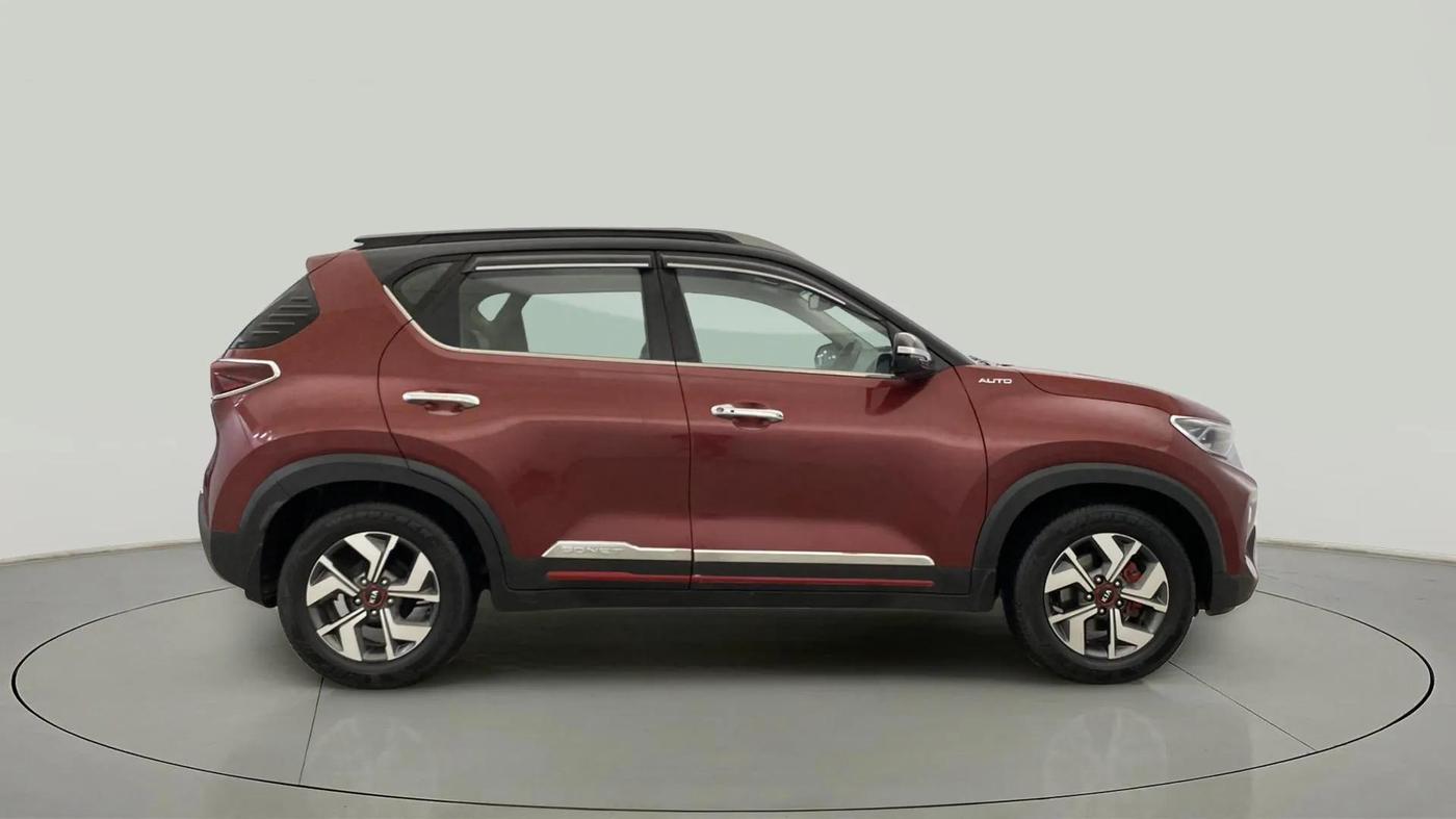2021 KIA SONET GTX PLUS 1.5 AT DUAL TONE, Diesel, Automatic, 41,394 km, Right Side View