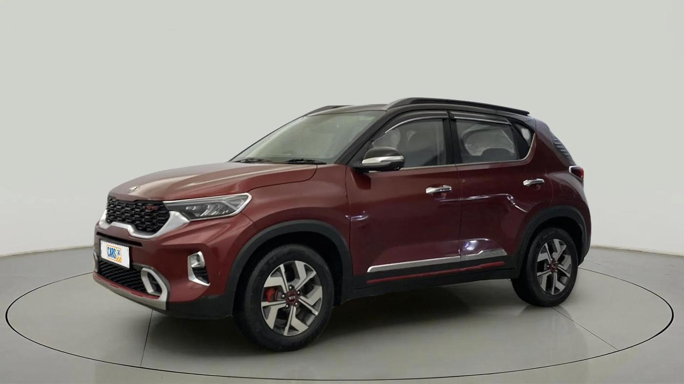 2021 KIA SONET GTX PLUS 1.5 AT DUAL TONE, Diesel, Automatic, 41,394 km, Left Front Diagonal