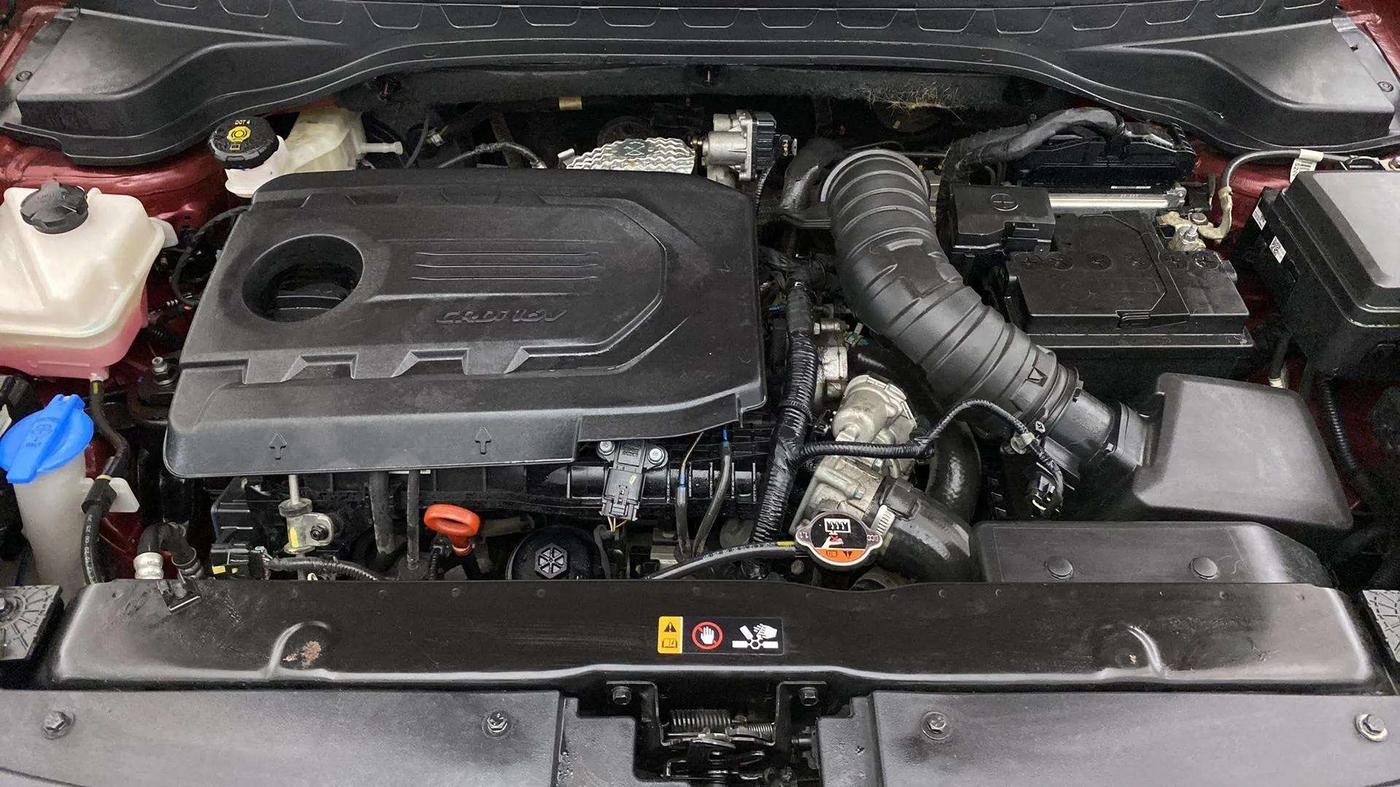 2021 KIA SONET GTX PLUS 1.5 AT DUAL TONE, Diesel, Automatic, 41,394 km, Engine View