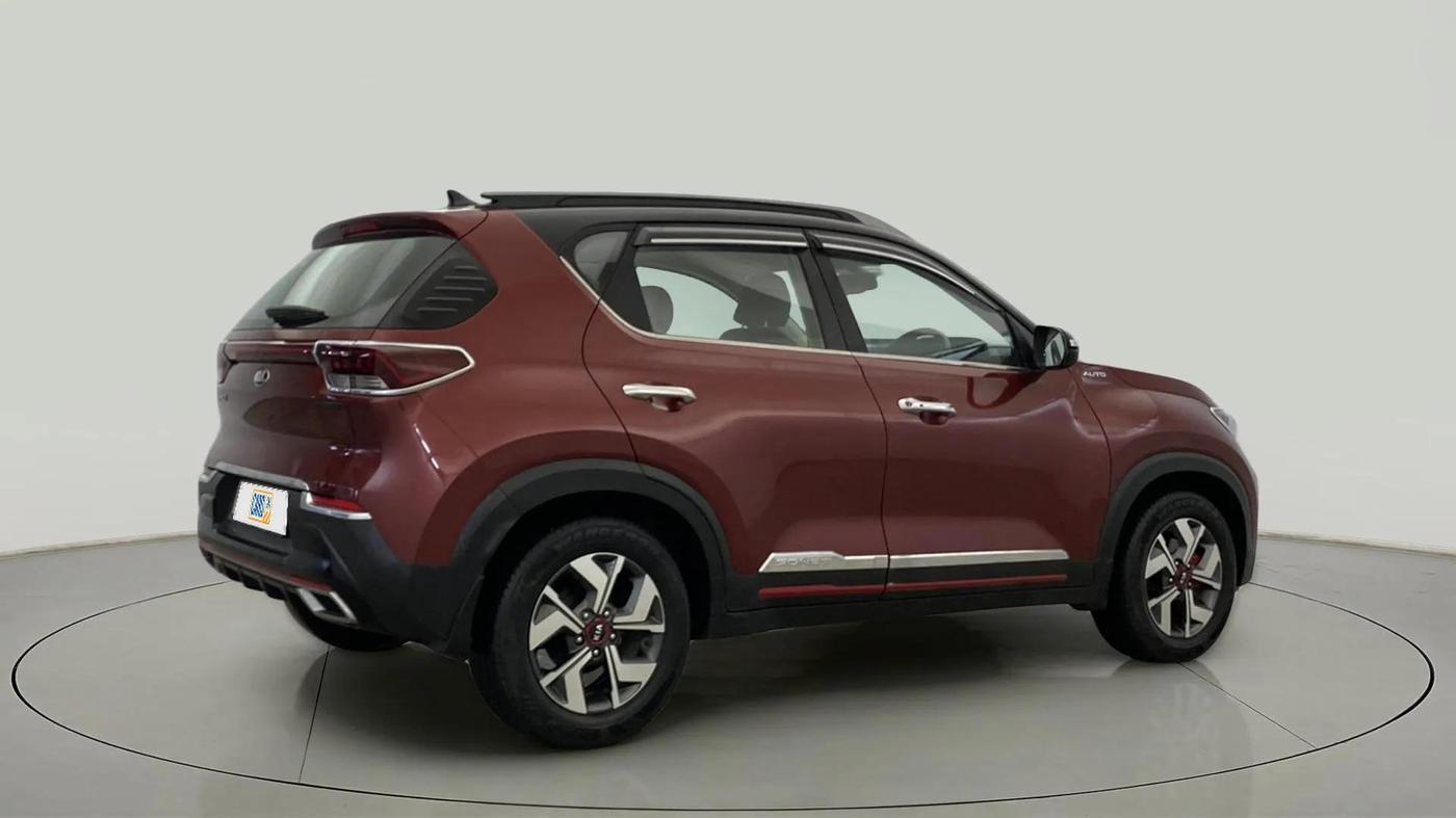 2021 KIA SONET GTX PLUS 1.5 AT DUAL TONE, Diesel, Automatic, 41,394 km, Right Back Diagonal