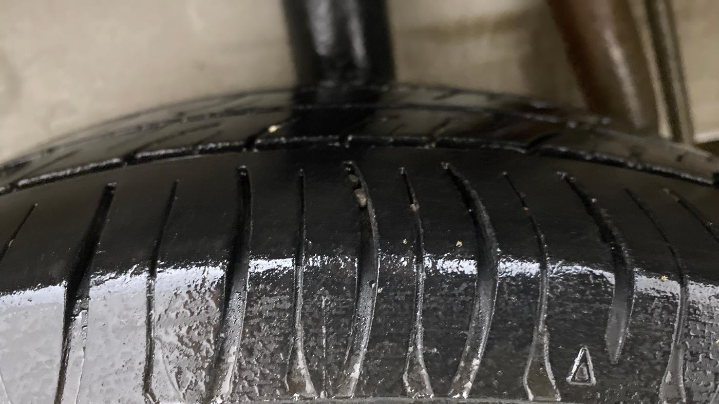 2014 Maruti Celerio VXI d, Petrol, Manual, 85,034 km, Left Rear Tyre Tread