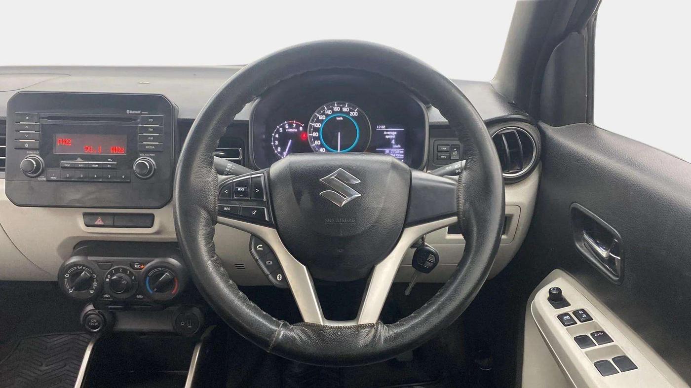 2017 Maruti IGNIS DELTA 1.2, Petrol, Manual, 68,729 km, Steering Wheel Close Up