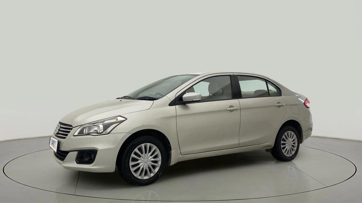 2018 Maruti Ciaz DELTA 1.4 MT PETROL, Petrol, Manual, 60,623 km, Left Front Diagonal