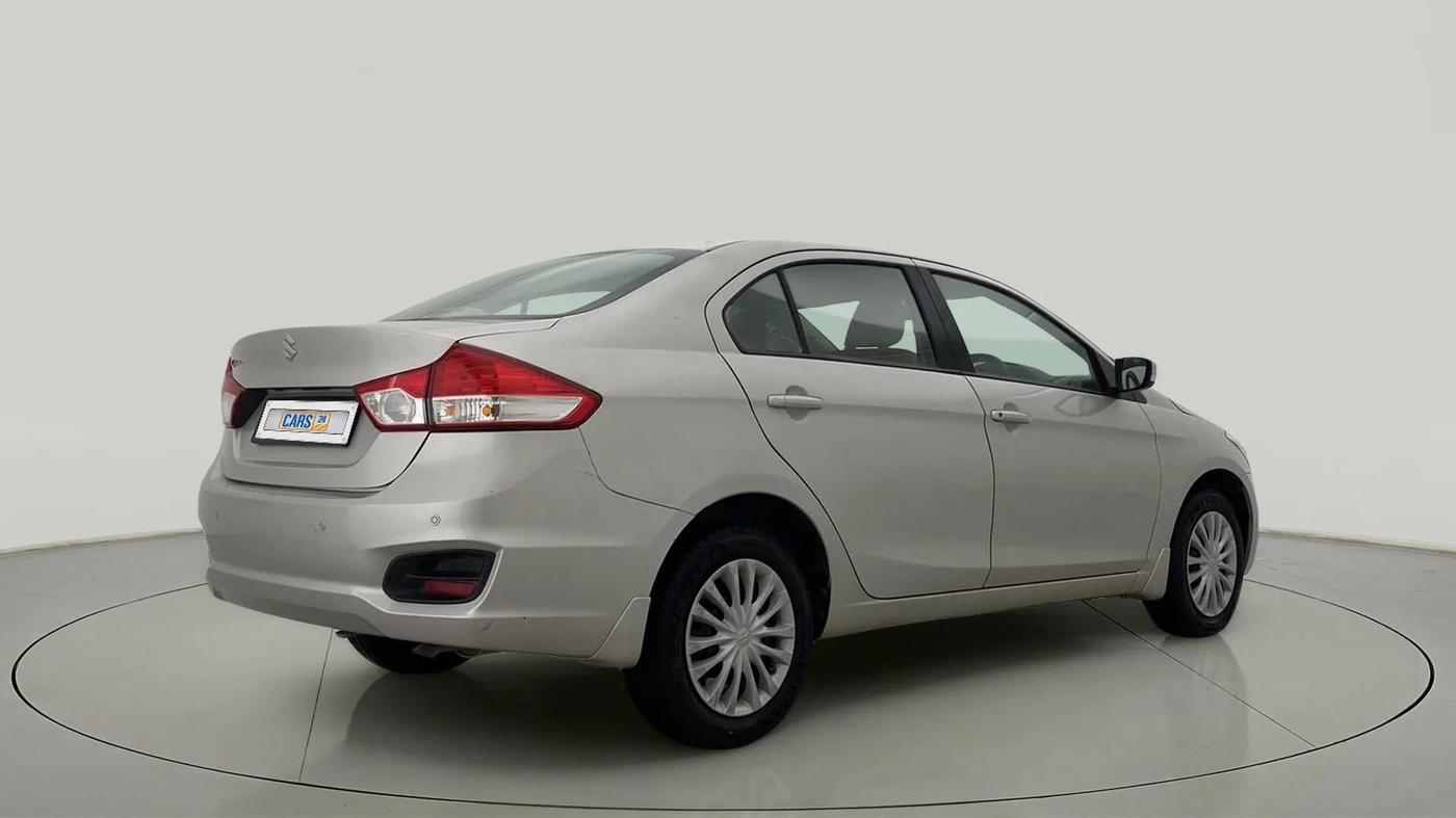 2018 Maruti Ciaz DELTA 1.4 MT PETROL, Petrol, Manual, 60,623 km, Right Back Diagonal
