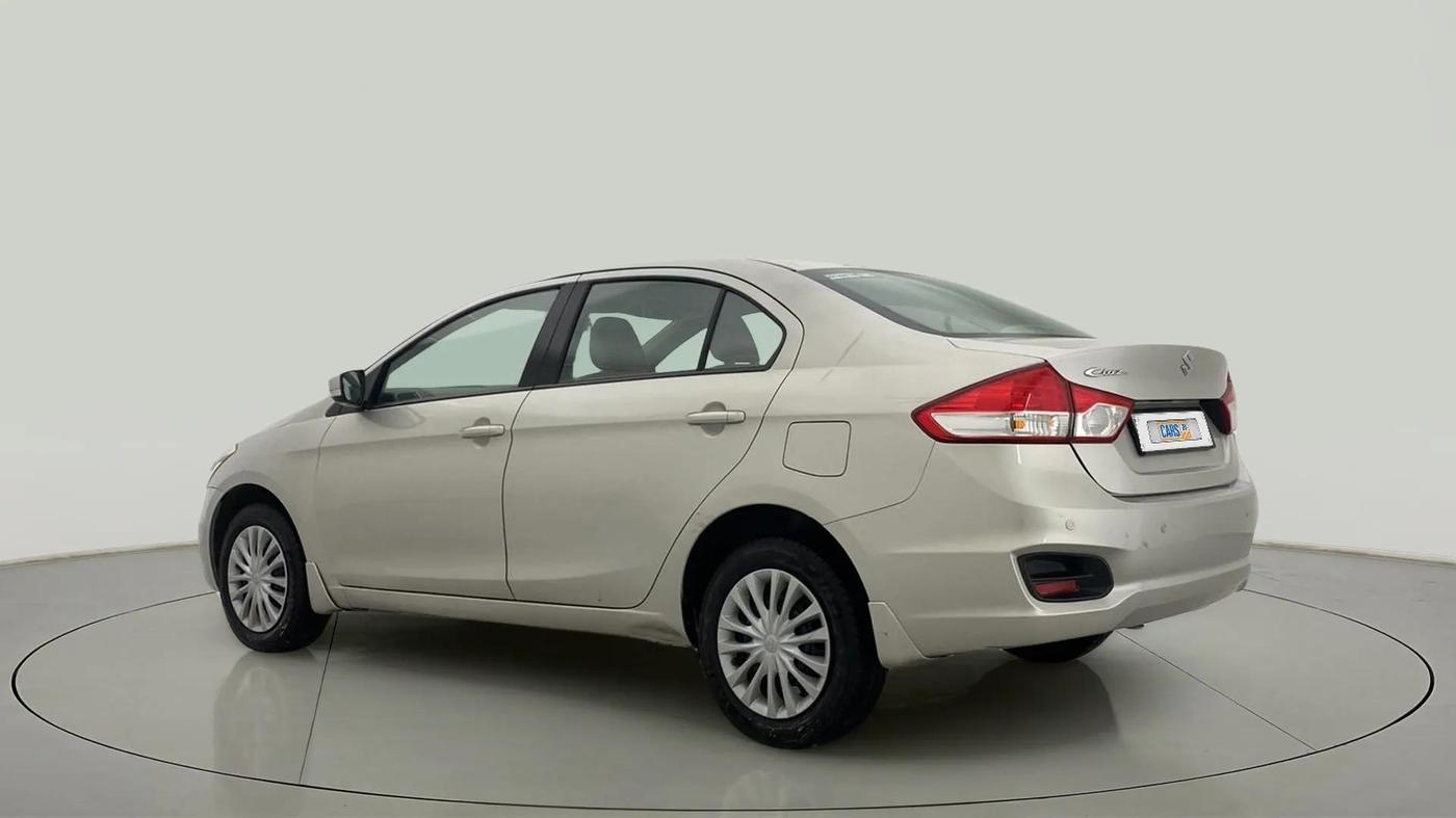 2018 Maruti Ciaz DELTA 1.4 MT PETROL, Petrol, Manual, 60,623 km, Left Back Diagonal