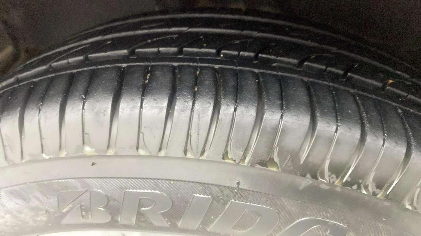 2015 Nissan Micra XL CVT, Petrol, Automatic, 72,392 km, Right Rear Tyre Tread