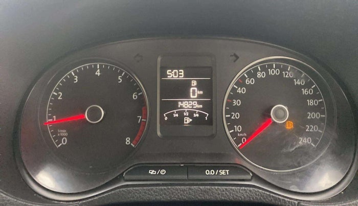 2018 Volkswagen Polo HIGHLINE PLUS 1.2(16 ALLOY, Petrol, Manual, 14,809 km, Odometer Image