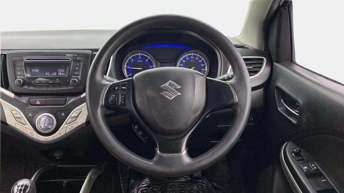 2017 Maruti Baleno DELTA DIESEL 1.3, Diesel, Manual, 81,962 km, Steering Wheel Close Up